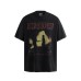 Washed rock character printed short sleeved T-shirt Washed rock character printed short sleeved T-shirt