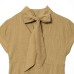 Summer Split Bow Decoration Sleeveless Top