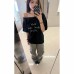 Letter Print Casual Off-Shoulder Short Sleeve T-Shirt 
