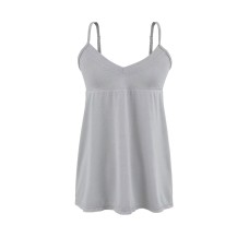 Retro Chic Soft Fitted V-Neck Crop Top for Women, Adjustable Straps, Loose and Slimming Summer Top