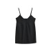 Retro Chic Soft Fitted V-Neck Crop Top for Women, Adjustable Straps, Loose and Slimming Summer Top