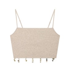 French lace patchwork camisole top