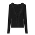 Pure Desire Style Lace Splicing Slimming Top Pure Desire Style Lace Splicing Slimming Top
