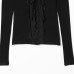 Pure Desire Style Lace Splicing Slimming Top Pure Desire Style Lace Splicing Slimming Top