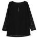 V-neck lace top for women