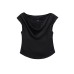Street off shoulder swing collar sleeveless cover up