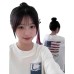 Flag Print Embroidered Couple Short Sleeve T-Shirt 