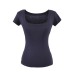 Versatile Multi-Color Regular Shoulder Waist-Cinching Top, Accentuates Waist and Enhances Proportions Versatile Multi-Color Regular Shoulder Waist-Cinching Top, Accentuates Waist and Enhances Proportions