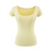 Versatile Multi-Color Regular Shoulder Waist-Cinching Top, Accentuates Waist and Enhances Proportions Versatile Multi-Color Regular Shoulder Waist-Cinching Top, Accentuates Waist and Enhances Proportions