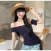 Chic One-Shoulder Strapless Crop Top for Women
