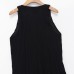 Vacation style minimalist harp pleated dress