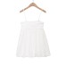 Short embroidered sleeveless camisole skirt