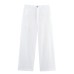 Hollow embroidery short shirt+wide leg pants Hollow embroidery short shirt+wide leg pants