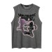 Skeleton Skateboard Printed Sleeveless Tank Top