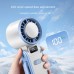 Handheld high-speed ice application fan