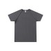 Slim fit elastic solid color short sleeved top
