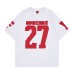 Embroidered short sleeved fabric on the 27th