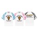 Patchwork Monkey Print Men's Summer Loose Color-Blocked Raglan Sleeve Casual Couple Short Sleeve Top