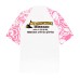 Patchwork Monkey Print Men's Summer Loose Color-Blocked Raglan Sleeve Casual Couple Short Sleeve Top