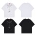 Embroidered short sleeves with adhesive letters
