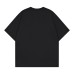 Embroidered short sleeves with adhesive letters