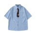 Floral tie embellished with short sleeves