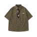 Floral tie embellished with short sleeves
