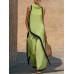 Cut Elegant Hooded Sleeveless Set