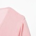 V-neck wooden ear design chiffon short sleeved top