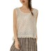 Hollow out sleeveless top Hollow out sleeveless top