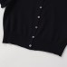 Simple short sleeved versatile knitted top