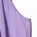 Hot girl pleated sleeveless hanging neck short top