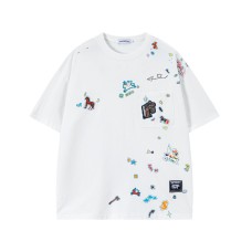 Childhood Graffiti Printed Short Sleeves