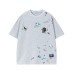 Childhood Graffiti Printed Short Sleeves