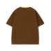 Yuanqi Orange Printed Short Sleeve