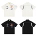 Racing multi label embroidered short sleeves