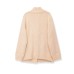 Lazy style knitted double ban lace up jacket