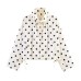 Street casual versatile polka dot jacket
