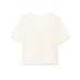 V-neck hollowed out short sleeved casual knitted top V-neck hollowed out short sleeved casual knitted top