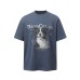 Border collie Portrait Print Short Sleeve
