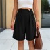 Solid color high waist wide legs