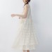 Lace vest dress