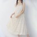 Lace vest dress