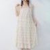 Lace vest dress