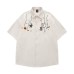 Ghost Spider Web Embroidered Short Sleeve