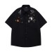 Ghost Spider Web Embroidered Short Sleeve
