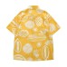 Cocoa fruit full printed short sleeves