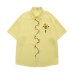 Sunflower Embroidered Short Sleeve
