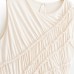 Spicy girl asymmetrical pleated sleeveless top