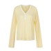 V-Neck Color-Blocking Cover-Up for Women, Loose Lightweight Casual Sun Protection Top
